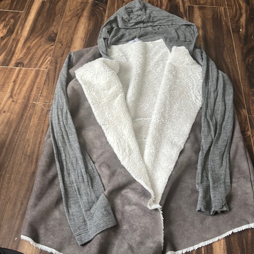 Naked zebra cardigan